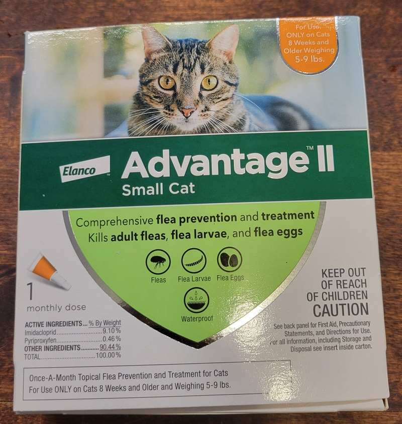 Advantage II Traitement anti-puces pour chats