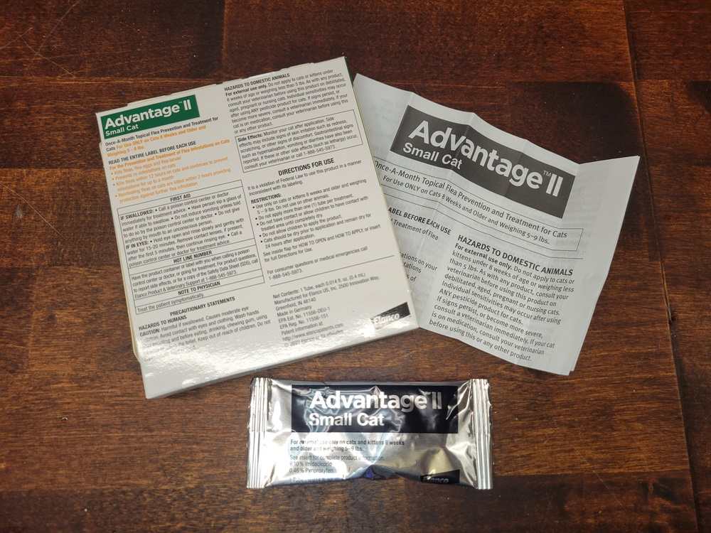 Advantage II Traitement anti-puces pour chats