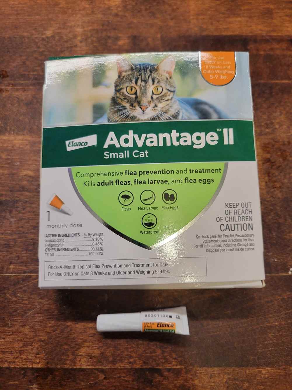 Advantage II Traitement anti-puces pour chats