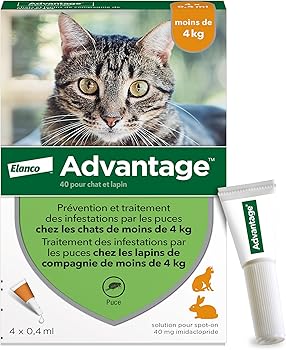 Advantage II Traitement anti-puces pour chats