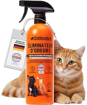 PetStandard Spray Enzymatique Destructeur d’Odeurs et Détachant Urine Chien Chat