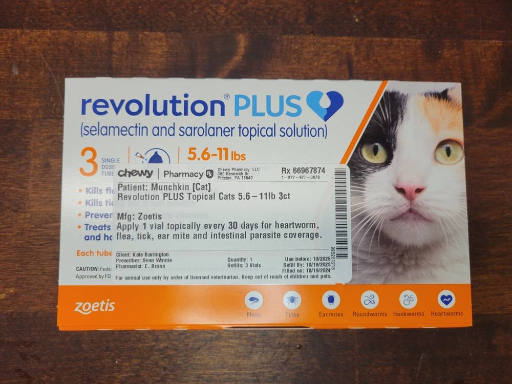 Solution topique Revolution Plus pour chats
