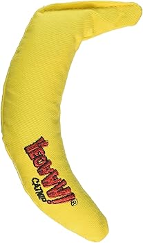 Yeowww! Catnip Yellow Banana Cat Toy